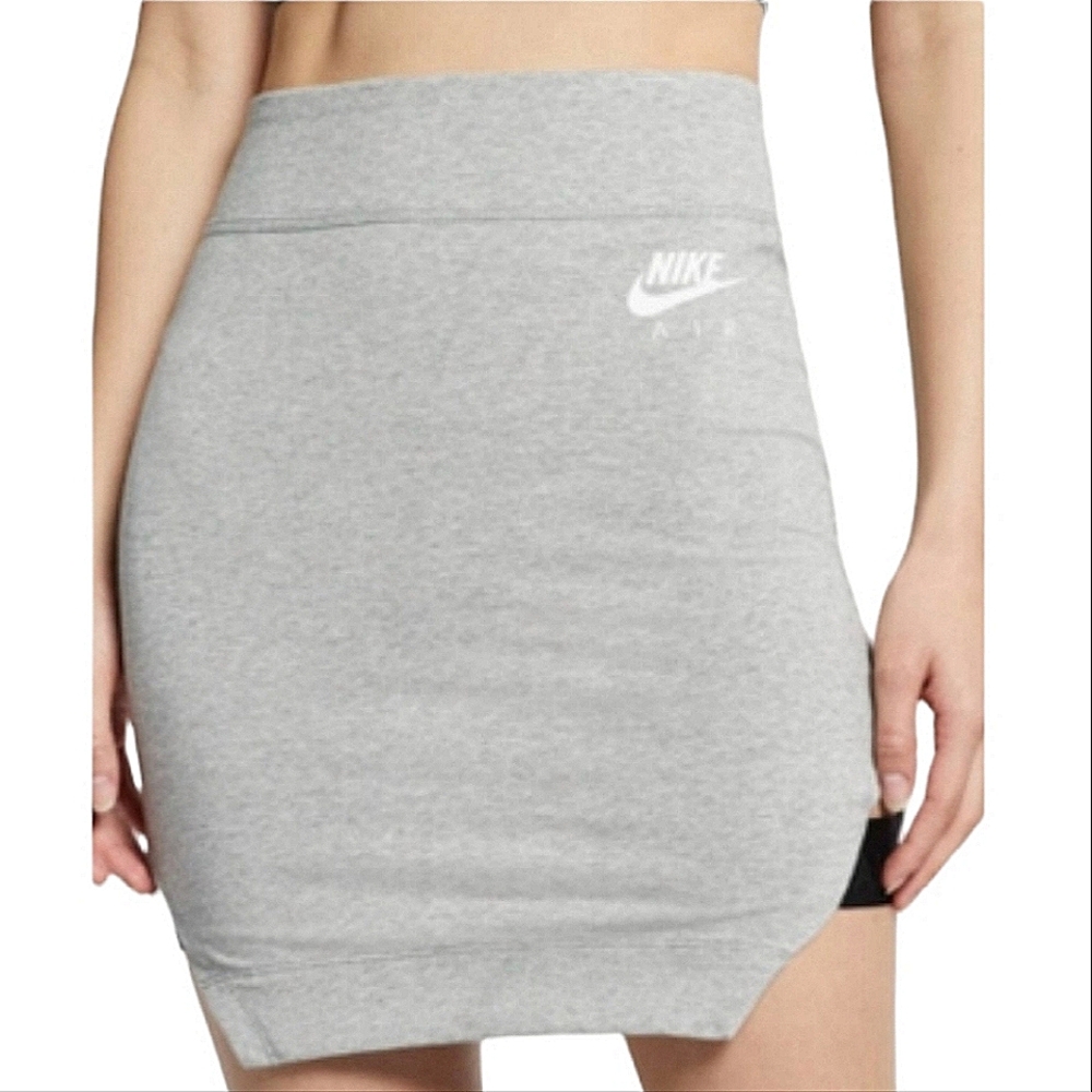NIKE Air Grey Skirt w/Open Cut Out Sides